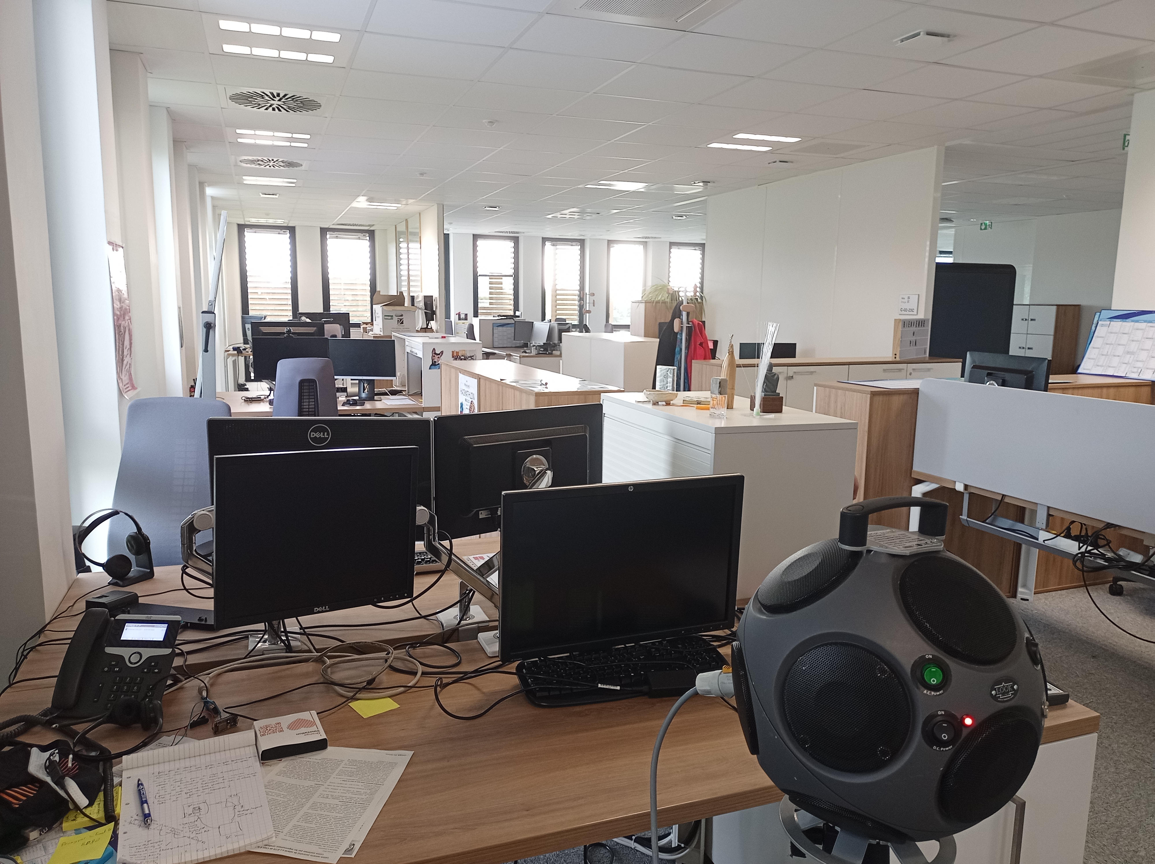 Orange - réaménagement des espaces